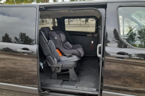 Prywatny transfer z Algarve do Lizbony minibusem