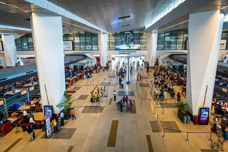 Delhi: stadstour met gids van luchthaven naar luchthaven8 uur - begeleide stadstour door Delhi