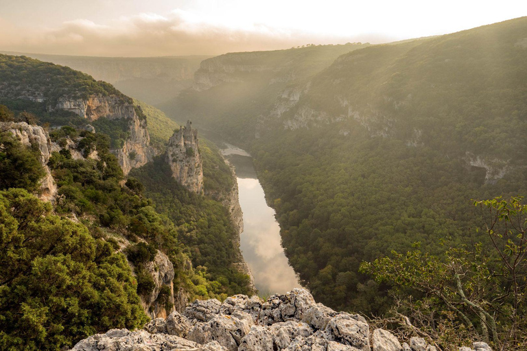 Ardèche Nature Reserve descent: approximately 6 hours, 24 km Descent of the Ardèche Nature Reserve: approx. 6 hours, 24 km