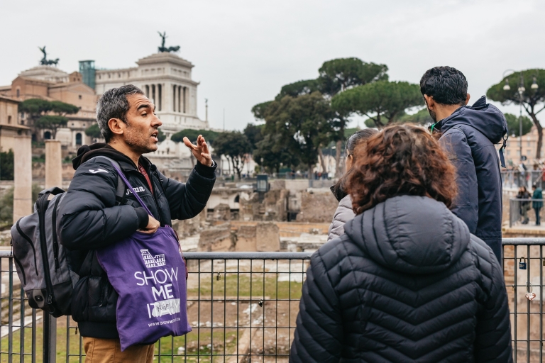 Rzym: Koloseum, Forum Romanum i Palatyn bez kolejkiColosseum Arena Floor, Forum and Palatine Hill French Tour