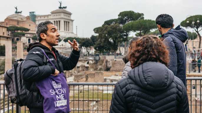 Roma: tour sin colas Coliseo, Foro Romano y monte Palatino