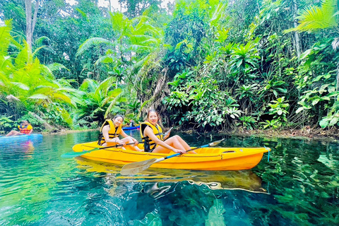 Krabi: Passeio de caiaque em Klong Root (Lago de Cristal)Sessão da manhã - 8h15.