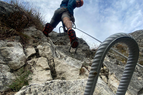Brașov: Guided Gorge Hike, Caves, and Via Ferrata Adventure Brașov: Guided Hike and Caves