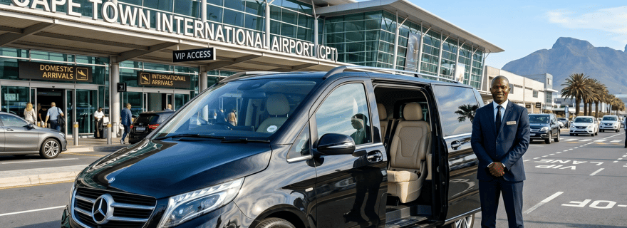 Cidade do Cabo: Transfer Particular entre o Aeroporto CPT e o Centro da Cidade