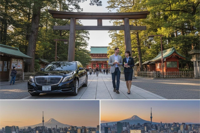 Tokyo: Meiji Shrine, Senso-ji Temple & Shibuya Sky Tour
