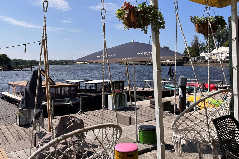 Riga: Morning Exercise by the Daugava River 45 min