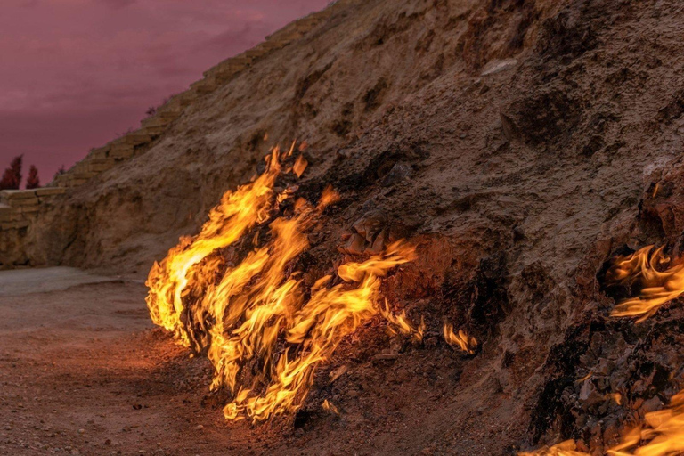Baku: Land of Fire & Ancient Wonders All-Inclusive Tour Gobustan & Absheron Group Tour with Lunch