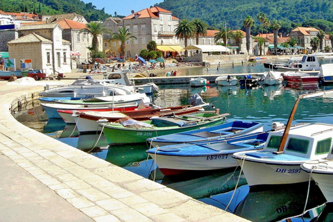 Dubrovnik : Grotte bleue, tour en bateau des îles Elaphiti et visite de la ville