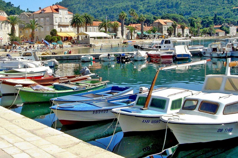 Dubrovnik : Grotte bleue, tour en bateau des îles Elaphiti et visite de la ville