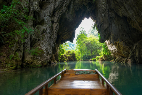 Yangshuo Ticket: Ruyi Peak, Silver Cave, Yulong River & More Li River Bamboo Raft Round Trip with Shuttle