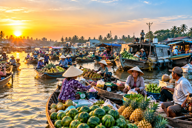 Can Tho: Mekong Speedboat, Floating Market & Fruit Garden