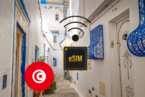 Hammamet: Internetowy plan taryfowy eSIM dla Tunezji 4G/5GHammamet 5GB 15dni