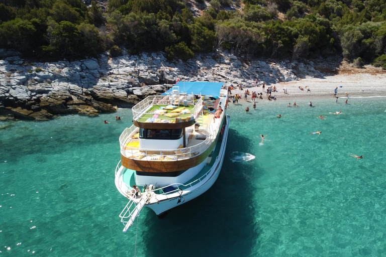 Kuşadası: Premium Full-Day Boat Trip with Lunch & Drinks Premium Boat Trip(Lunch & Soft Drinks During Lunch Included)