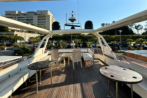 Lebanon: Boat and Yacht Rental with Optional Skipper 3-Hours on the "La casa" Boat (for up to 10 People)