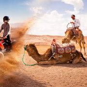 Marrakech Agafay Desert Camel Ride and Quadbike Tour