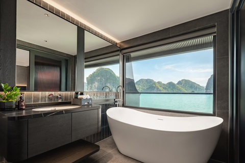 Ha Long 3D2N Or 2D1N By A Luxury Cruise & Bathtub & Balcony Private Car Transfer & Private Guide & Shared Cruise in 3D2N