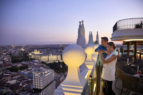 Madrid:360 Sky Bar Guaranteed Entry Ticket.€38 minimum spend