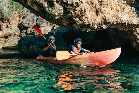 Alcudia: Guidad tur med havskajak och snorkling