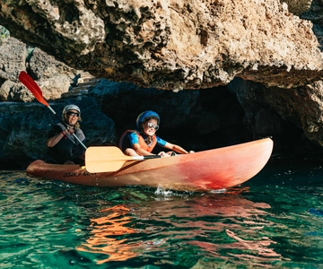 Alcudia: Guided Sea Kayaking Tour with Snorkeling