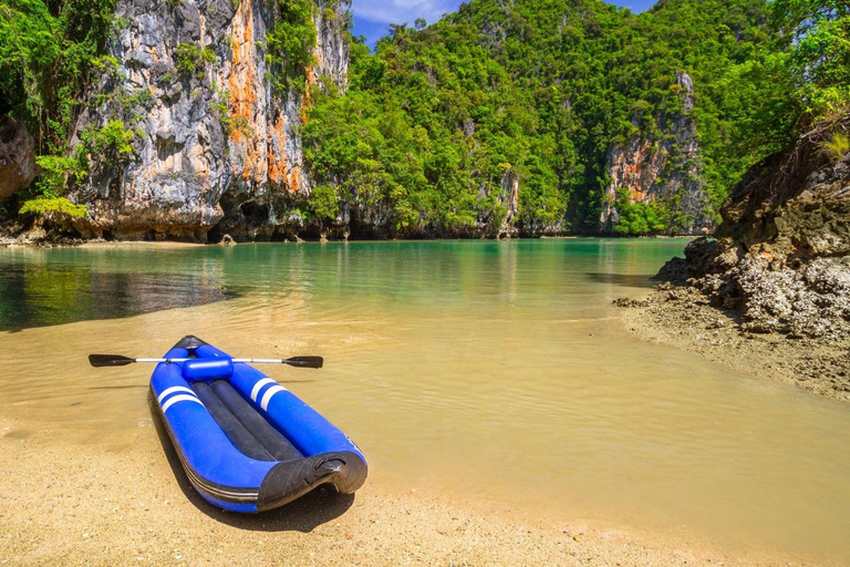 Phuket: Wycieczka łodzią motorową na wyspę Jamesa Bonda z lunchem