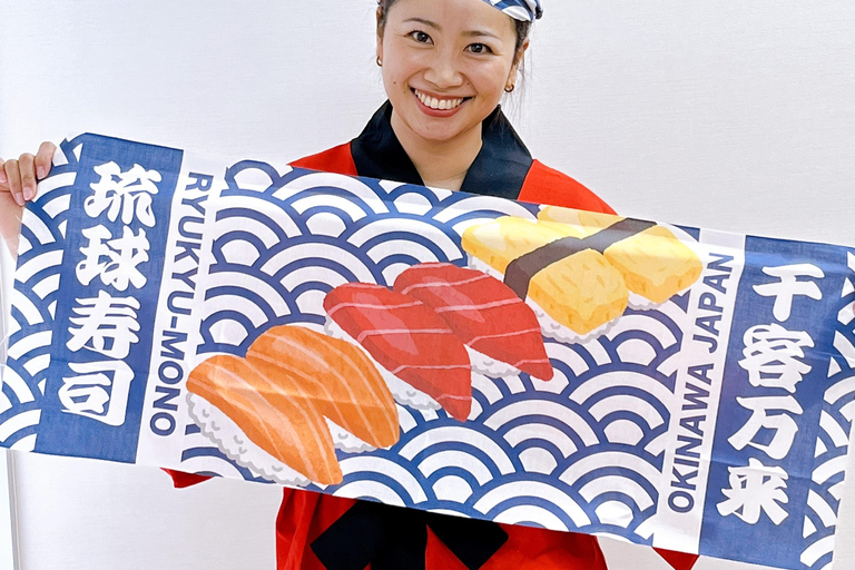 Naha Makishi Public Market : Sushi making experience English guided guide