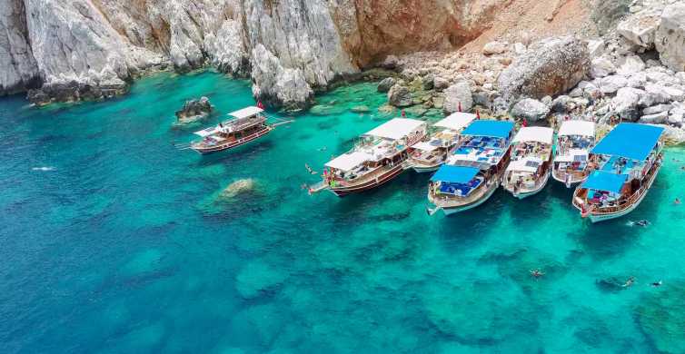 From Antalya or Kemer: Suluada Island Boat Trip with Lunch