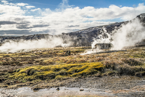 Ab Reykjavik: Golden Circle, Kerid & Geheime Lagune TourTour mit Abholung an ausgewählten Orten