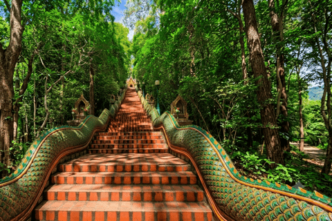 Chiang Mai: 3 Hour Doi Suthep Temple Tour with Red Car Ride