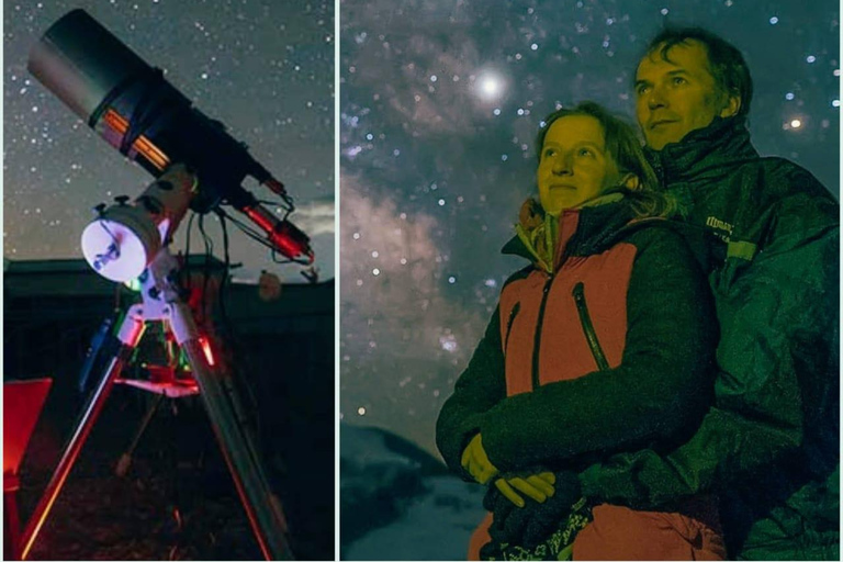 Levi: La magia dell&#039;aurora boreale - Osservazione delle stelle con il telescopioLevi: La magia dell&#039;aurora boreale – Osservare le stelle con il telescopio