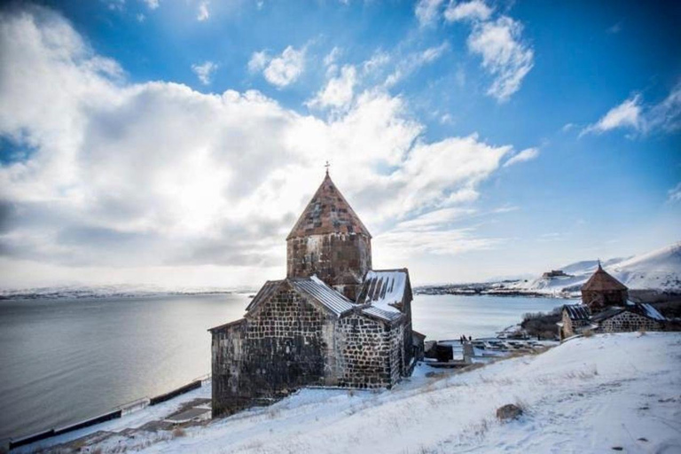 Winter Privat Day Trip to Garni Temple, Geghard & Lake Sevan