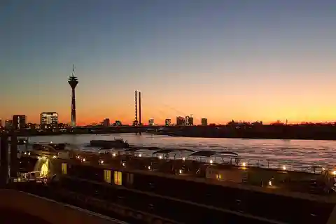 A walk through Düsseldorf