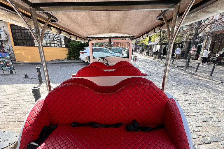 Tbilisi: tour met elektrische auto en kabelbaan met gids