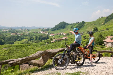 Valdobbiadene: e-bike Tour on the Prosecco Hills