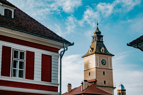 Vanuit Boekarest: Dagtrip naar kasteel Peles en Brasov