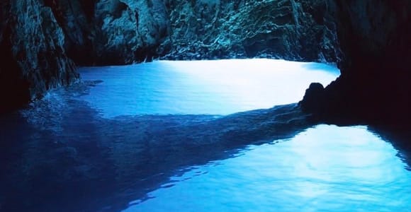 Kotor: Blue Cave, Perast, & Submarine tunnel +SWIMMING