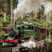 Melbourne: Puffing Billy Train and Wildlife Zoo Private Tour