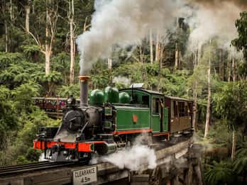 Melbourne: Puffing Billy Steam Train and Philip Island