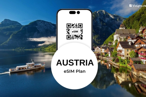 Plan eSIM podróży po Austrii z superszybką mobilną transmisją danychAustria 10 GB na 30 dni