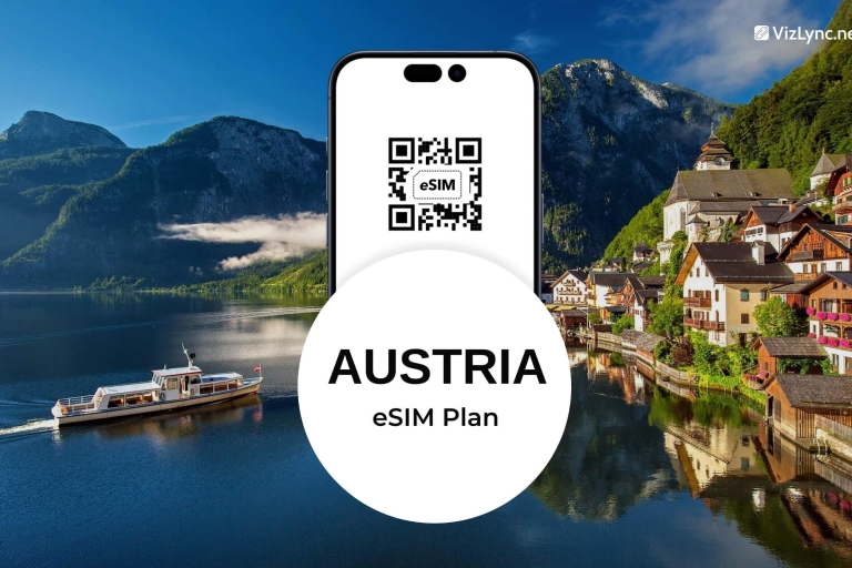 Austria Travel eSIM plan with Super fast Mobile Data Austria 10 GB for 30 Days