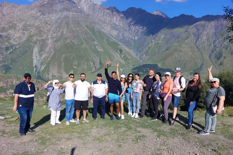 Kazbegi-Ananuri-Gudauri Legendary landscapes, history Group Kazbegi-Ananuri-Gudauri Legendary landscapes, Group tour