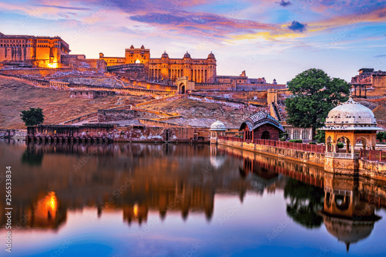 Mumbai to Taj Mahal 3-Day Trip with Jaipur, Agra Sightseeing Tour With 4* Star Hotel, Guide, a/c Car, Flight Ticket Only.