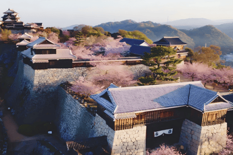 From Hiroshima: Matsuyama Castle, Ishite-ji & Dōgo Onsen