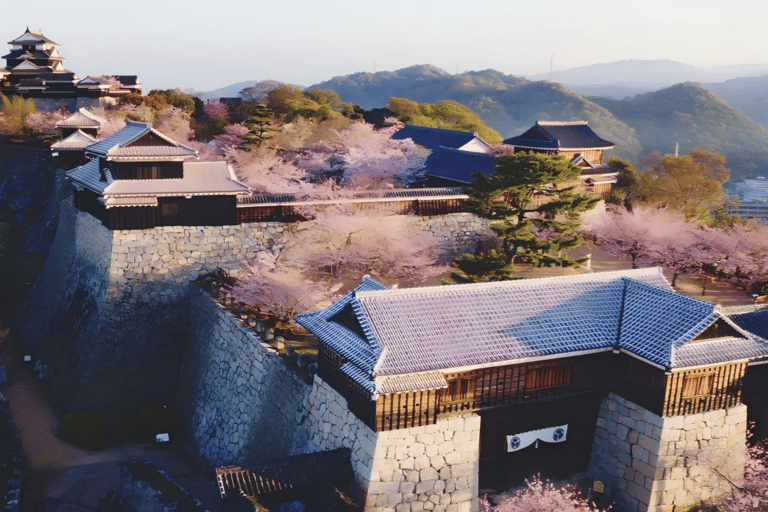 From Hiroshima: Matsuyama Castle, Ishite-ji & Dōgo Onsen