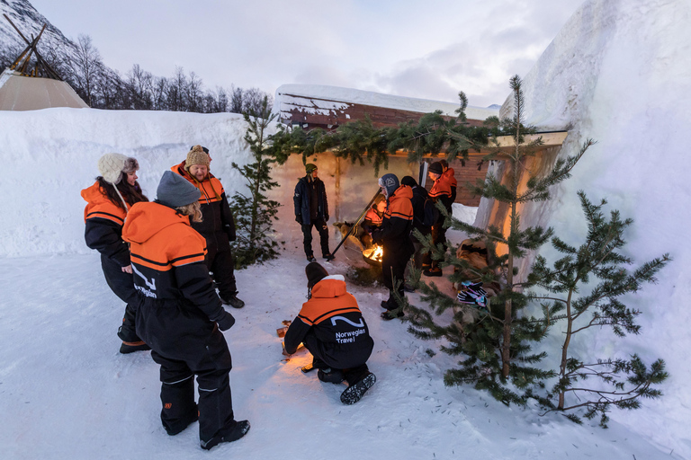 From Tromsø: Ice Domes Snow Park and Wilderness Experience Snow Park and Wilderness Experience: Morning Tour