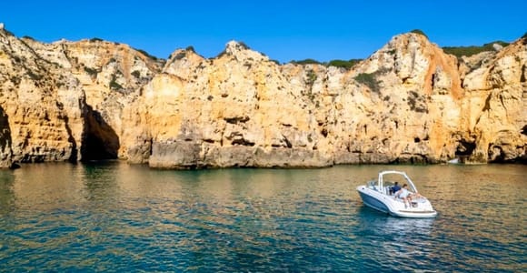 Lagos: Private Bootstour zu den Höhlen der Ponta da Piedade