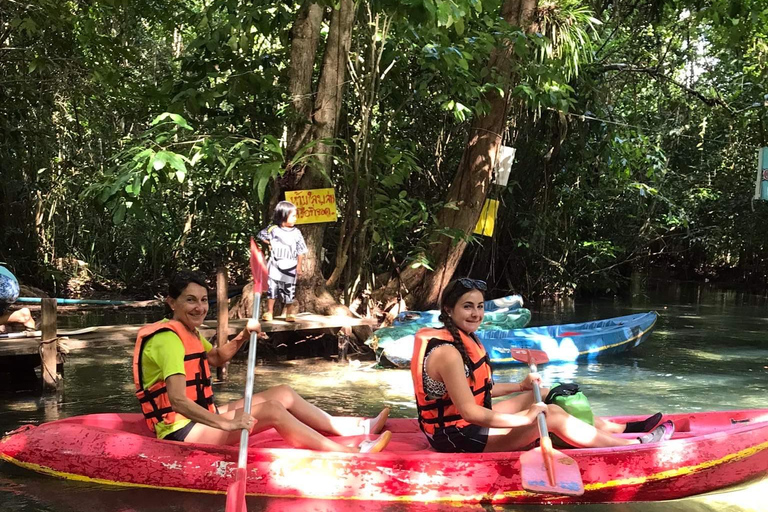 Krabi : Kayak sur l'Amazone Klong Srakaew et nourrissage des éléphants