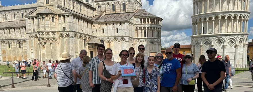 Pise : Tour penchée et Place des Miracles avec un guide agréé