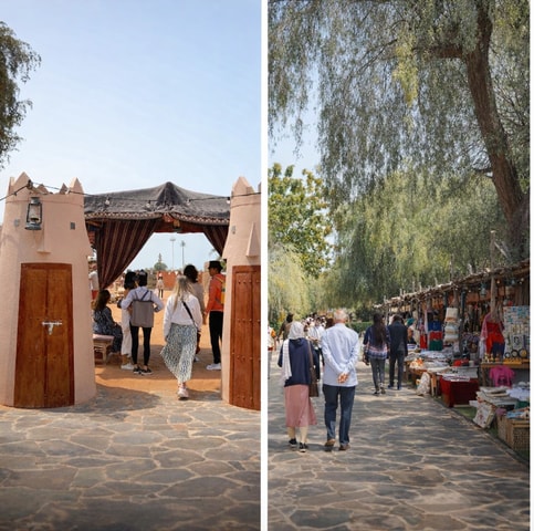 Abu Dhabi: Inside Heritage Village Walking Tour