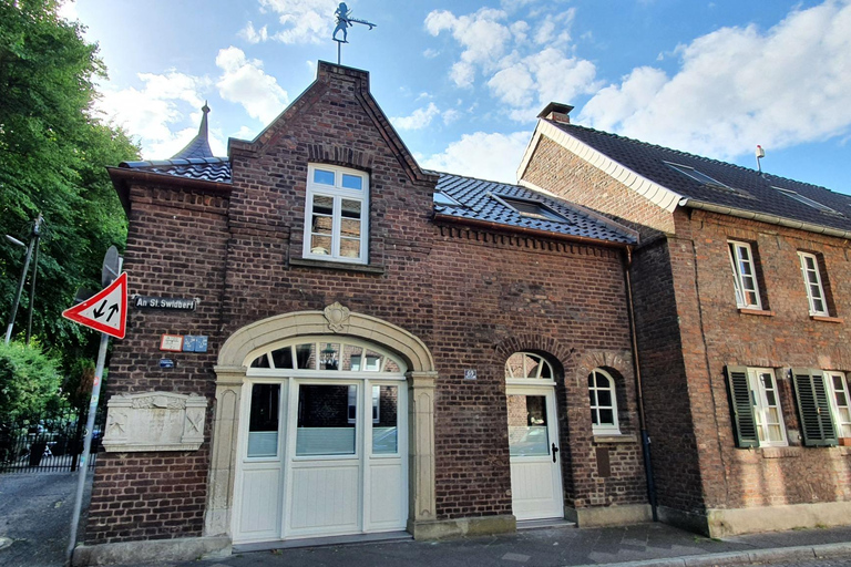 Düsseldorf: Kaiserswerth Historische Stad Zelf wandeling met gids