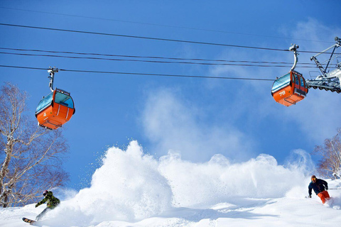 Hokkaido: Prywatna lekcja jazdy na nartach i snowboardzie z licencjonowanym treneremObszary specjalne (cały dzień 5 godzin)